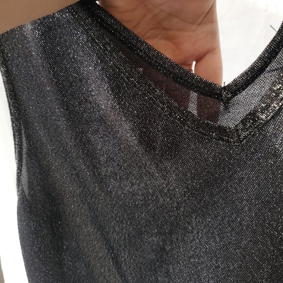 Silver Weave Tank Top - Picture 5 of 13